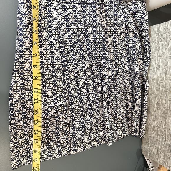 Tommy Hilfiger Golf Lesota Skort Womens‎ 2 Navy White Print Knee Length Pockets - Picture 12 of 12